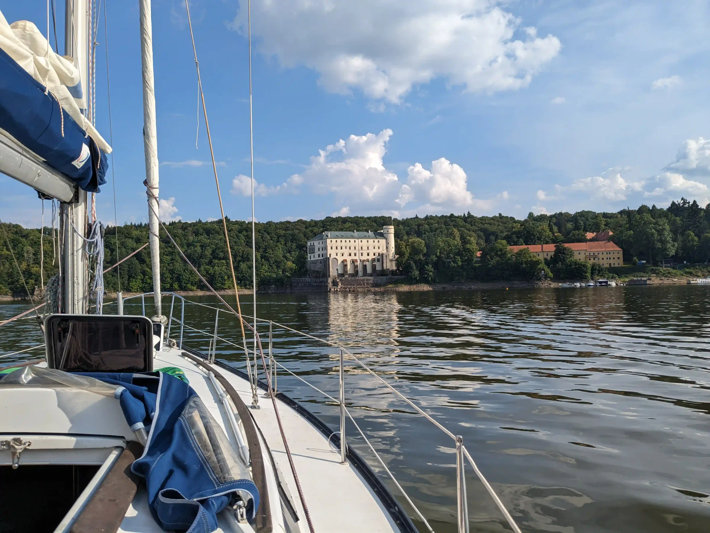 Plavba s kapitánem na plachetnici — Orlická přehrada